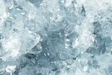 Sparkly Celestine (Celestite) Geode - Beautiful Crystals #229596-1
